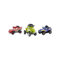 Машинки с инерционным механизмом, 3 персонажа, Тачки, в ассортименте Mattel