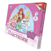 Пластилин "Королевские питомцы", 16 цветов Lori