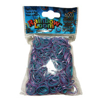 Резиночки "Фиолетово-синий перламутр", (24 с-клипсы+600 резиночек) Rainbow Loom