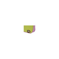 Летний плед 80*110 см (хлопок), розово-зеленый Непоседа