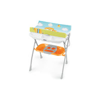 Стол для пеленания с ванночкой Volare Грибок, CAM,  оранжевый