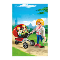 PLAYMOBIL 5573 Детский сад: Мама с близнецами в коляске Playmobil®