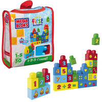 Конструктор "Учимся считать" Maxi, MEGA BLOKS, 30 дет.