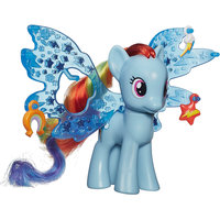 Кукла "Делюкс" Рейнбоу Дэш, с волшебными крыльями, My little Pony Hasbro
