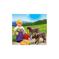 PLAYMOBIL 4778 Дополнение: Крестьянка с телятами Playmobil®