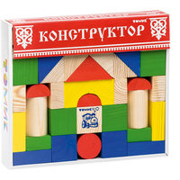 Конструктор "Цветной" 43 детали,Томик
