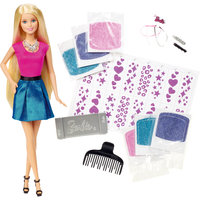 Игровой набор "Блестящие волосы", Barbie Mattel