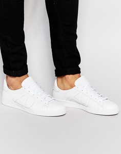 Кроссовки с логотипом Armani Jeans - Белый