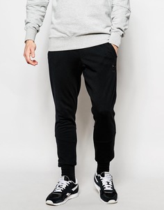 Черные спортивные штаны зауженного кроя Reebok AK0489 - Черный