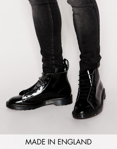 Ботинки на шнуровке Dr Martens Made in England - Черный