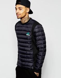 Стеганый свитшот adidas Originals Equipment AJ7339 - Черный