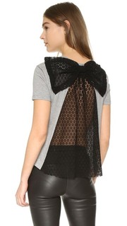 Футболка с бантом RED Valentino