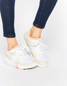 Бежевые кроссовки Puma Blaze Trinomic - Бежевый