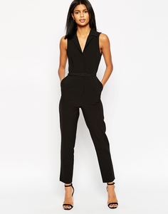 Комбинезон-рубашка ASOS - Черный