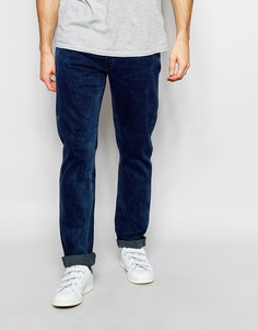 Темно-синие суженные книзу джинсы стретч Levi's Line 8 522 Overcast - Overcast