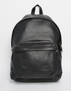 Кожаный рюкзак с уплотнением Eastpak Pak'R - Черный