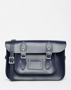 Сумка сатчел The Leather Satchel Company - Синий