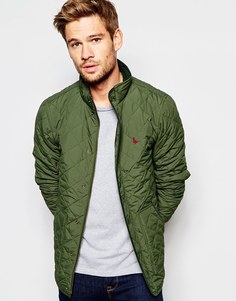 Стеганая куртка Jack Wills - Racing green