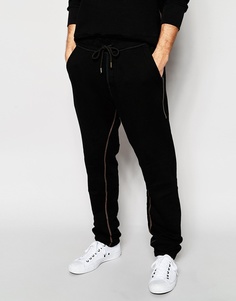 Спортивные штаны с молниями True Religion - Jet black