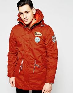 Классическая парка Scotch &amp; Soda - Красный