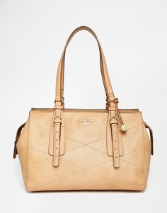 Сумка на плечо с декоративной строчкой Fiorelli East West - Caramel stitch