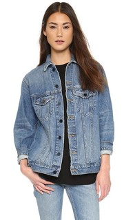 Свободная куртка Daze из денима Denim x Alexander Wang