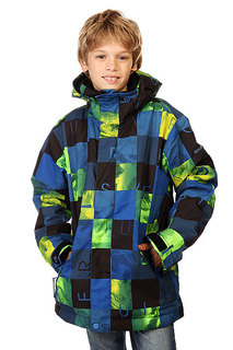 Куртка детская Quiksilver Mission Print Check Kasper Snow