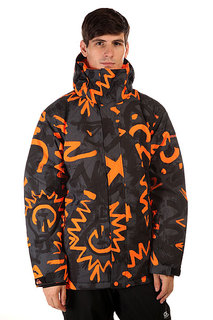 Куртка Quiksilver Mission Print Cave Rave Black