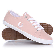 Кеды кроссовки низкие женские Fred Perry Kingston Twill Rose Dust