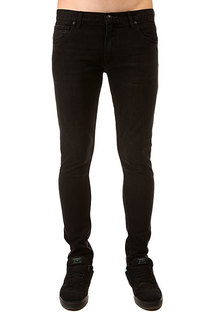 Джинсы узкие Quiksilver Killing Zone Pant Black Rinse