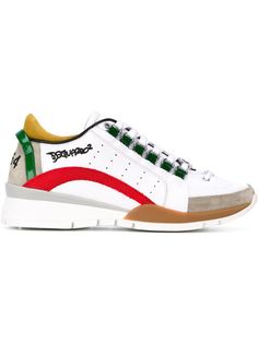 кроссовки с панельным дизайном Dsquared2