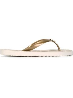 logo stud flip flops Michael Michael Kors