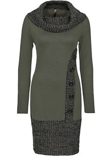 Вязаное платье (гранатовый) Bonprix