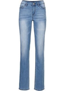 Джинсы-стретч STRAIGHT, низкий рост (K) (синий) Bonprix