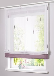 Римская штора Граз, петли (цвет мальвы) Bonprix