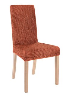 Чехол для стула Меланж (коричневый) Bonprix