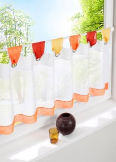 Короткая занавеска Ольга (коричневый) Bonprix
