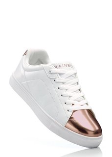 Сникерсы (белый/ярко-розовый) Bonprix