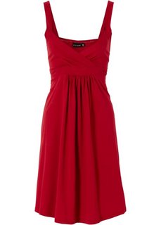 Трикотажное платье (коричневый с узором) Bonprix