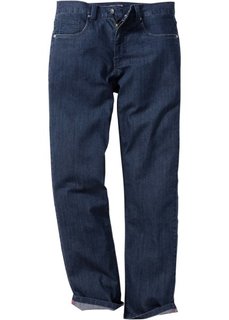 Джинсы-стретч Regular Fit Straight, низкий + высокий рост (U + S) (светло-серый) Bonprix