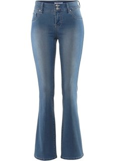Джинсы-стретч BOOTCUT, низкий рост (K) (темно-синий) Bonprix