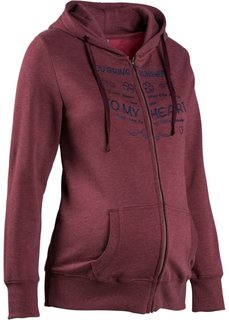 Мода для беременных: свитшот (дымчато-розовый с рисунком) Bonprix