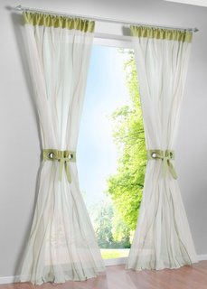 Гардина Джейн, (1 изд.), Люверсы (цвет красной ягоды) Bonprix