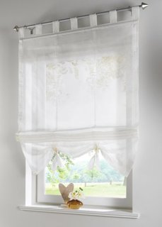 Римская штора, Петли (цвет красной ягоды) Bonprix