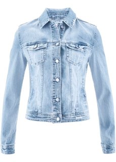 Джинсовая куртка дизайна Maite Kelly (синий «потертый») Bonprix