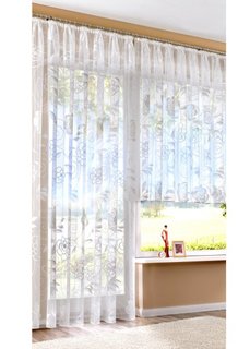 жаккардового материала Манон (белый) Bonprix