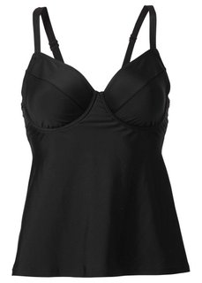 Купальный бюстгальтер с косточками, чашка C (зеленый с рисунком) Bonprix