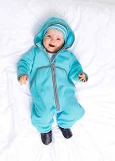 Флисовый комбинезон (аква) Bonprix