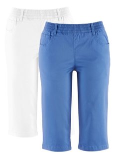 Шорты (2 изд.) (белый + голубой) Bonprix