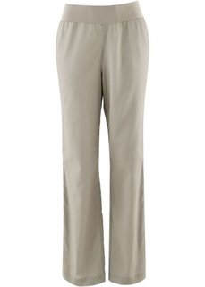 Брюки с долей льна (ночная синь) Bonprix